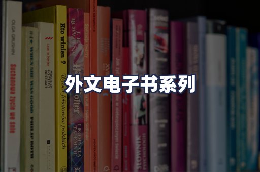 外文电子书系列